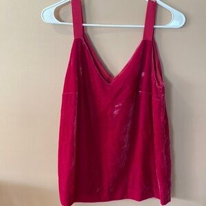 NWT j crew velvet tank